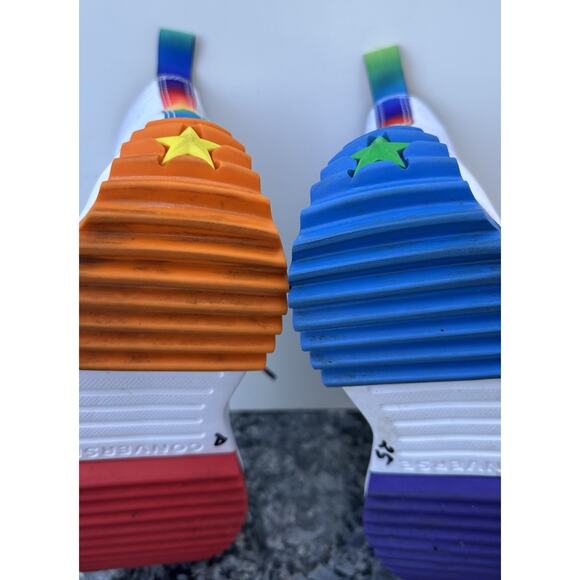 Converse Run Star Hike Hi 170824C Pride Rainbow Shoe Sneaker Boot M 8 /W 9.5 main image 14